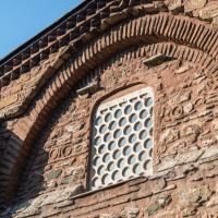 Atik Mustafa Pasha Camii - Exterior: Southwest Facade Detail