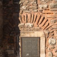 Atik Mustafa Pasha Camii - Exterior: Southwest Facade Masonry Detail