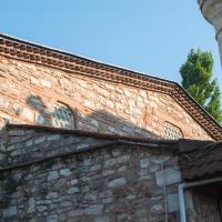 Atik Mustafa Pasha Camii - Exterior: Southwest Facade; Minaret