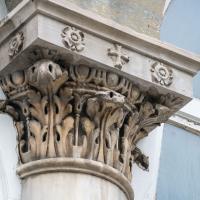 Aya Triada - Exterior: Column Capital Detail; Western Facade