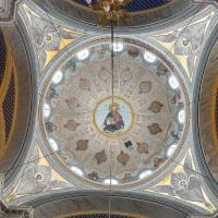 Aya Triada - Interior: Central Dome, Christ Pantokrator; Twelve Saints; Pendentives