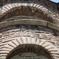 Bodrum Camii - Exterior:  Southern Facade Detail, Frieze Detail