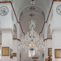 Bodrum Camii - Interior: Central Aisle, Chandelier