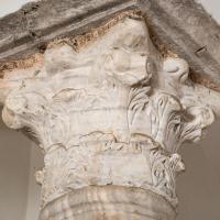 Bodrum Camii - Interior: Lower Level, Northwest Column Capital Detail