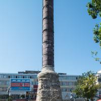 Column of Constantine - Column, Vezirhan Caddesi and Divan Yolu Caddesi