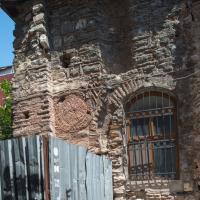 Eski Imaret Camii - Exterior: Window, Brickwork Detail, Blind Niche