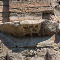 Eski Imaret Camii - Exterior: Cornice Detail, Spolia