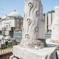 Forum of Theodosius - Teardrop Column, Column Base
