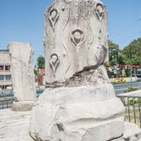 Forum of Theodosius - Teardrop Columns, Column Base