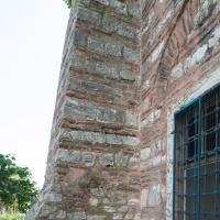 Gul Camii - Exterior: Northeast Facade, Buttress Detail