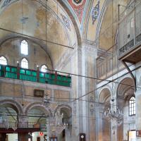 Gul Camii - Interior: Central Prayer Hall; Nave; Support Piers; Facing North