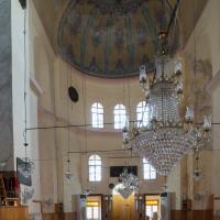 Gul Camii - Interior: Central Prayer Hall Facing Qibla Wall, Mihrab Niche; Apse