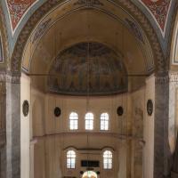Gul Camii - Interior: Gallery View, Central Apse, Main Prayer Area, Nave, Pendentives Bearing Inscriptions