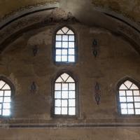Gul Camii - Interior: West Gallery, Shield Windows