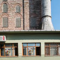 Gul Camii - Exterior: Western Facade; Minaret