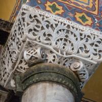 Hagia Sophia - Interior: Southwest Column Capital Detail