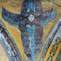 Hagia Sophia - Interior: Pendentive, Seraphim Mosaic