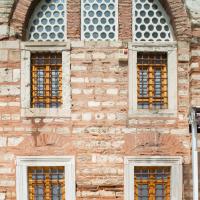 Ivaz Efendi Camii - Exterior: Southwest Facade Detail