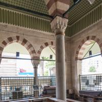Kilic Ali Pasha Camii - Exterior: Enclosed portico