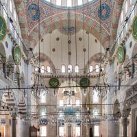 Kilic Ali Pasha Camii - Interior: Main Prayer Hall Facing Qibla Wall, Southeast