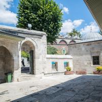 Kilic Ali Pasha Camii - Exterior: Courtyard, Northern Complex Entrance, Facing Kemeraltı Caddesi