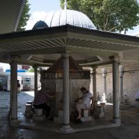 Kilic Ali Pasha Camii - Exterior: Ablution Fountain, Courtyard