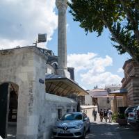 Kilic Ali Pasha Camii - Exterior: Minaret, Hamam Sokak