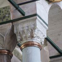 Kilic Ali Pasha Camii - Interior: Muqarnas Column Capital Detail