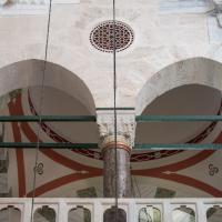 Kilic Ali Pasha Camii - Interior: Gallery, Arch Detail, Muqarnas Column Capital, Arabesque Medallion