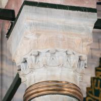 Kilic Ali Pasha Camii - Interior: Portico, Muqarnas Column Capital