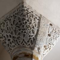 Kucuk Ayasofya Camii - Interior: South Aisle, Column Capital Detail