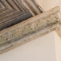 Kucuk Ayasofya Camii - Interior: South Aisle, Cornice Detail