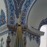 Kucuk Ayasofya Camii - Interior: Minbar Detail, Molding Detail