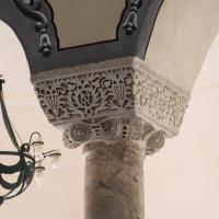 Kucuk Ayasofya Camii - Interior: Southeast Gallery Column Capital Detail; Monogram
