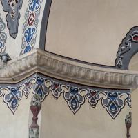Kucuk Ayasofya Camii - Interior: South Gallery, Molding Detail
