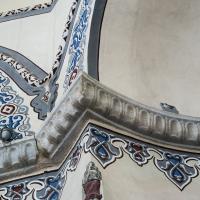 Kucuk Ayasofya Camii - Interior: West Gallery Molding Detail