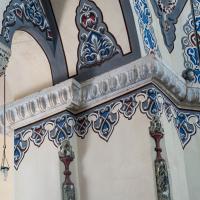 Kucuk Ayasofya Camii - Interior: North Gallery Molding Detail