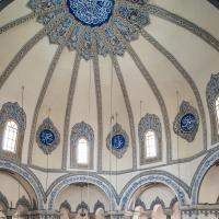 Kucuk Ayasofya Camii - Interior: Gallery View, Central Dome, looking North
