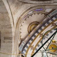 Laleli Camii - Interior: Pendentive Detail, Half Dome, Vault