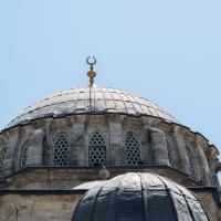 Laleli Camii - Exterior: Central Dome Detail
