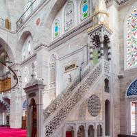 Mihrimah Sultan Camii - Interior: Minbar