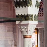 Mihrimah Sultan Camii - Interior: Northeast Arcade, Lozenge Column Capital