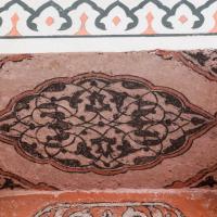 Mihrimah Sultan Camii - Interior: Main Entrance, Ornamentation Detail