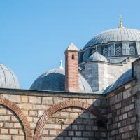 Mihrimah Sultan Camii - Exterior: Central Dome, Domed Vaults