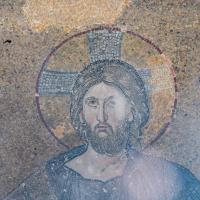 Pammakaristos Church - Interior: Christ Hyperagathos Mosaic Detail