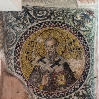 Pammakaristos Church - Interior: St. Gregory Mosaic Detail