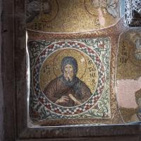 Pammakaristos Church - Interior: St. Anthony Mosaic Detail