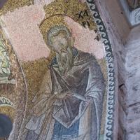 Pammakaristos Church - Interior: Mosaic Depicting Monk, Detail