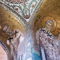 Pammakaristos Church - Interior: Mosaic Detail, Depiction of Saints