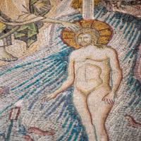 Pammakaristos Church - Interior: Mosaic Detail, Baptism of Christ